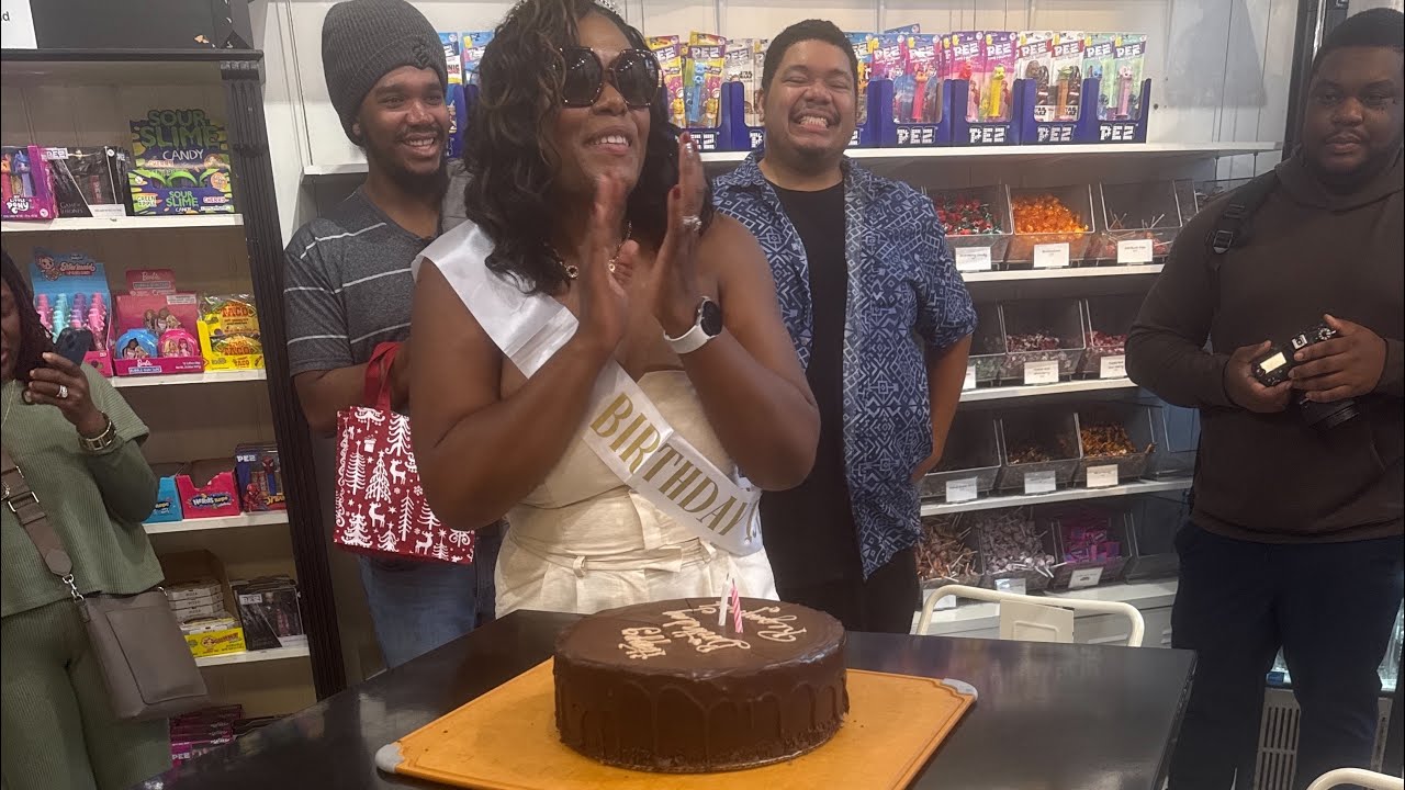 Going to different events for my mom‘s birthday ￼gone wrong 