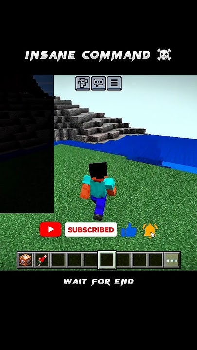Minecraft insane command 😱 #minecraft #youtubeshorts #minecrafttutorial ...