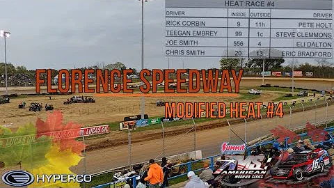 Modified Heat #4Florence Speedway  #9 Rick Corbin ...