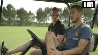 Eden Hazard and Kevin De Bruyne Golfing *FUNNY MOMENT* *MUST WATCH*