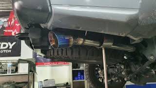 FORD RANGER RAPTOR FULL TURBO BACK STAINLESS EXHAUST