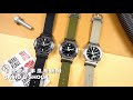 G-SHOCK CASIO 卡西歐 / 軍事風格 八角金屬 雙顯 防水 帆布手錶-黑色/45mm product youtube thumbnail