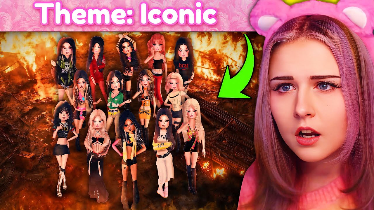 I ADDED The ICONIC By MISTAKE Music Video To DRESS TO IMPRESS (Katseye, Le Sserafim, Illit) | ROBLOX