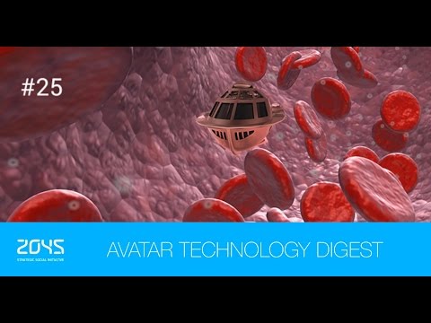 #25 Avatar Technology Digest / New way to monitor vital signs / Atom-scale submarine