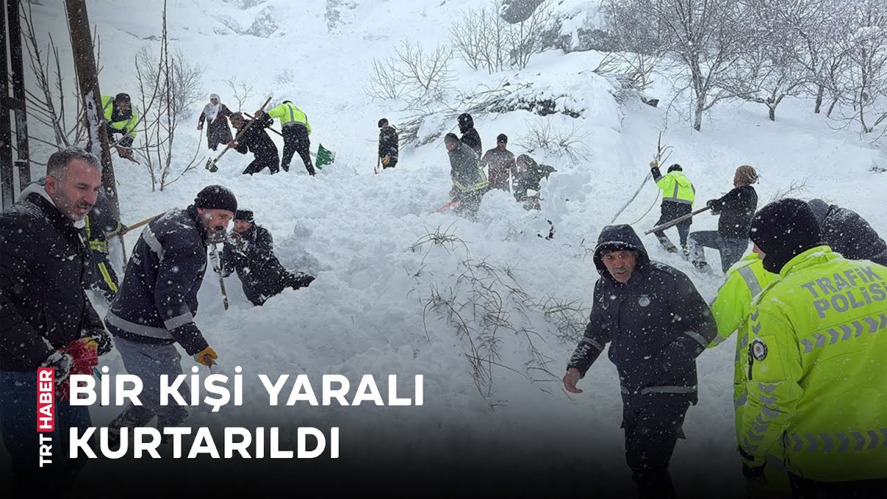 Van'da çığ düştü: 1 kişi kayıp, evler boşaltıldı