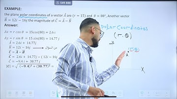 Physics 101 | CH1 | Important  Examples On Vectors | Eng Zaid Albashtawi