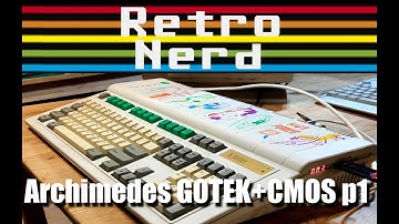 Archimedes A3010 Gotek Install & CMOS Battery Repair Part 1