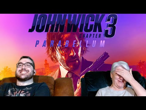 My Mom watches John Wick: Chapter 3 - Parabellum!! First Time Reaction