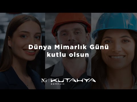 Dünya Mimarlık Günü kutlu olsun. ✨ - video from Ngkutahyaseramik