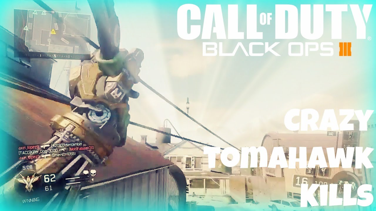 Crazy Tomahawk Kills | Black ops 3