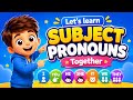 🎵 Subject Pronouns Song for Kids! | Grammar Songs for Kids