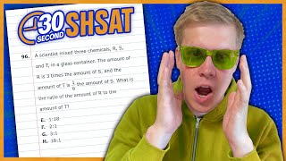 SHSAT 2024 | Test A | Problem 96 - IN 30 SECONDS OR LESS