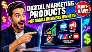 Digital Marketing Products for Small Business Owners (Full Guide 2026)