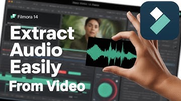 How To Extract Audio From Video In Filmora 14