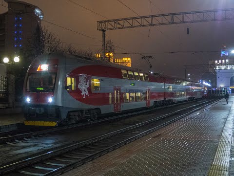 EJ 575-013, сообщением: Минск-Вильнюс.