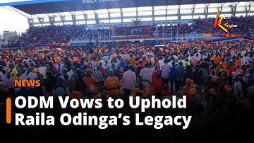 ODM Reaffirms Commitment to Raila Odinga’s Vision of Unity and Stability