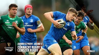 Details Guinness PRO14 Round 5 Highlights: Connacht Rugby v Leinster Rugby News