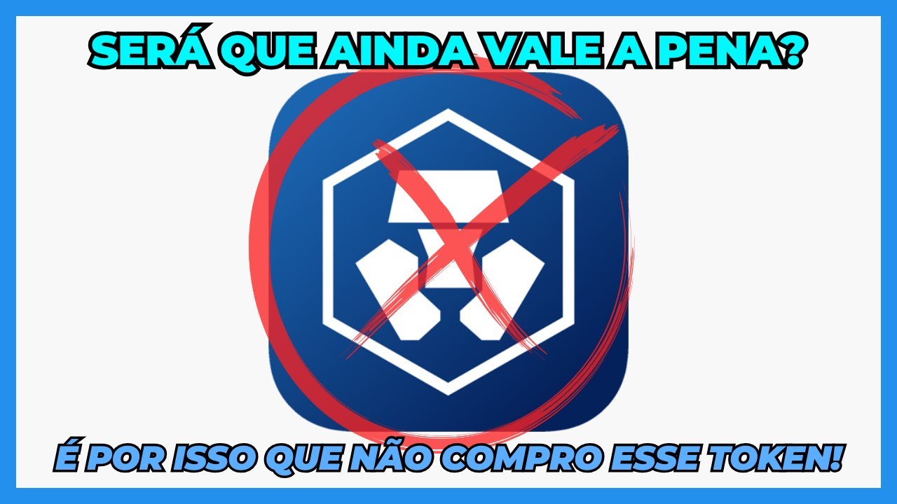 CRYPTO.COM - CRO - PORQUE EU NÃO INVISTO NESSA CRIPTOMOEDA!