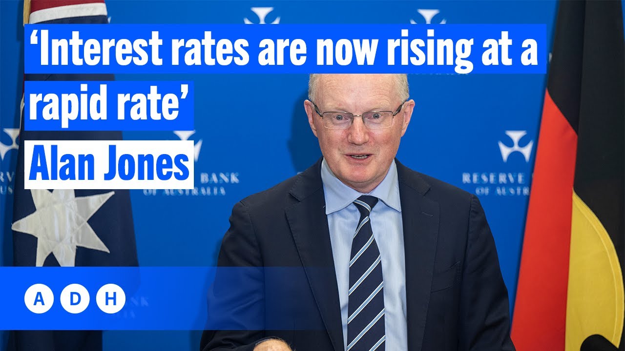 ‘Interest rates are now rising at a rapid rate’ | Alan Jones