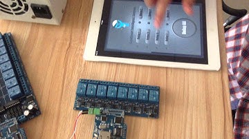 SainSmart iMatic 8 Channels WiFi Network I/O Controller Kit work with iOS