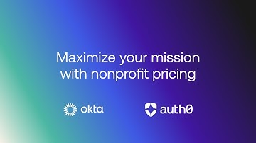 Auth0 and Okta for Nonprofits
