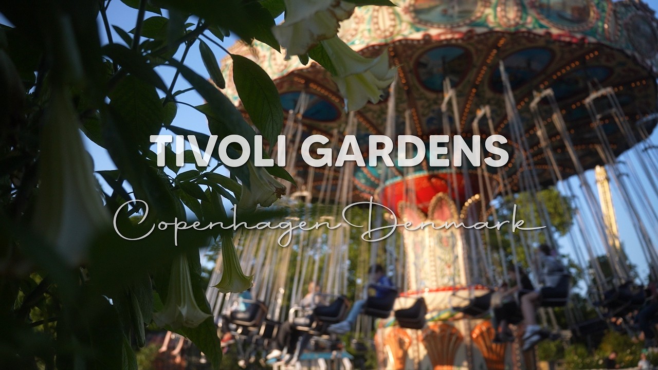 Cinematic Tivoli Gardens | Copenhagen Denmark | Sony ZV-E1 & DJI OSMO Pocket 3