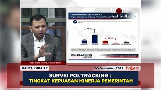 Download lagu Survei Poltracking : Tingkat Kepuasan Kinerja Pemerintah || tvOne