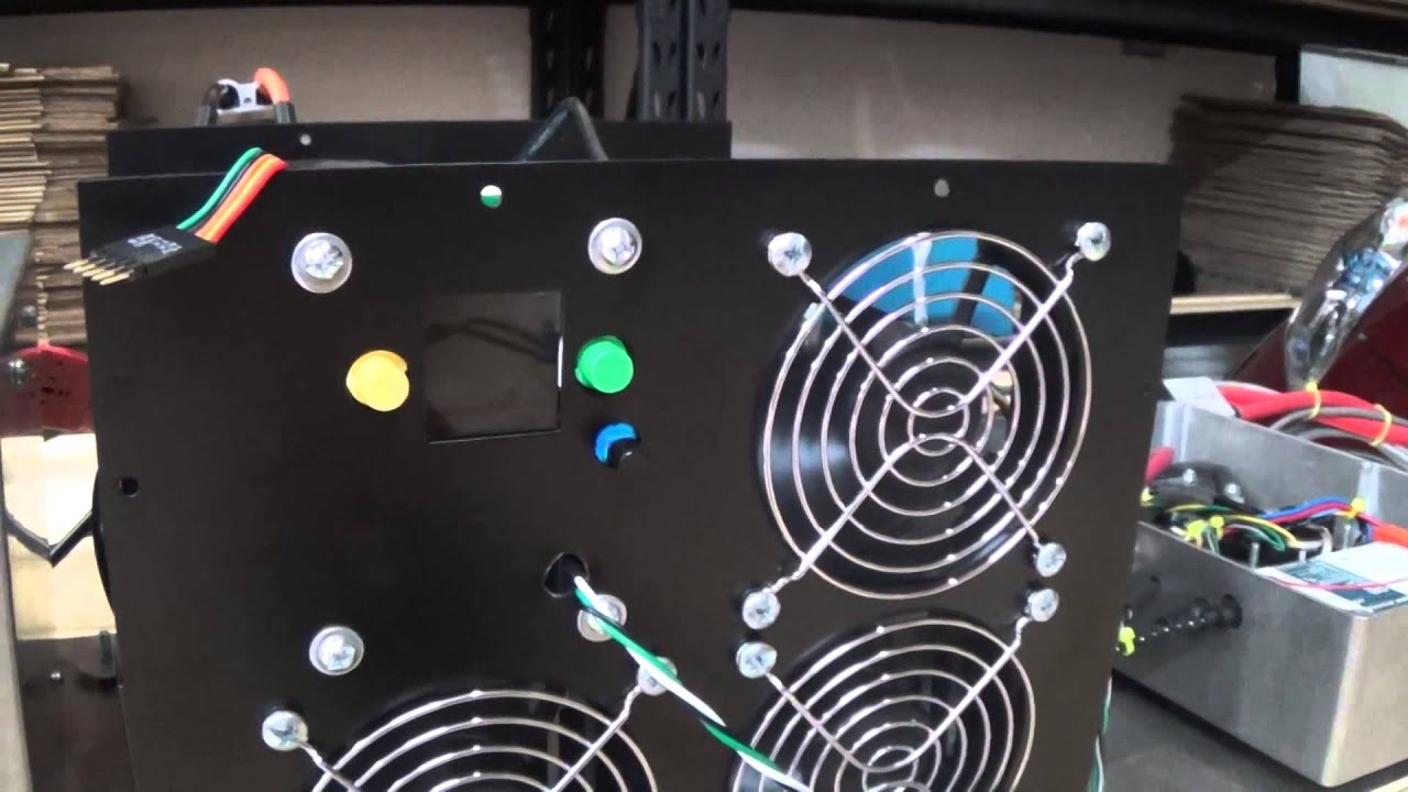 EMotorWerks CHAdeMO Charger - 25kW Leaf Charging