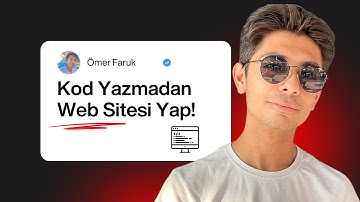 Hiç Kod Yazmadan Web Sitesi Yapmak! | Yapay Zeka Aracı