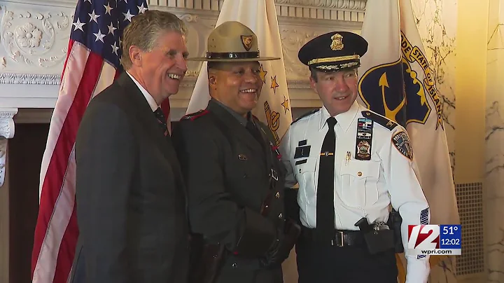 Weaver sworn in as RI State Police superintendent