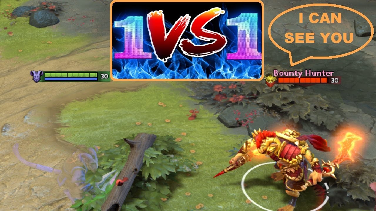 Riki VS Bounty Hounter - Level 30 [NO-ITEMS] WHO WOULD WIN? Dota 2 Funny