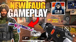 🔥 NEW FAUG FIRST GAMEPLAY 😱 | NEW GUN AMAZING GAME OF 2025 ONLINE MULTIPLE WITH FRIENDS #faug