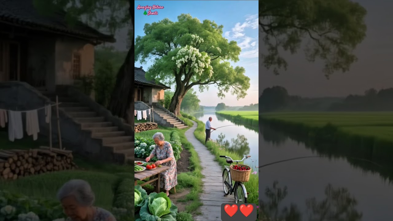 Unforgettable Village Views Surrounded by Nature 