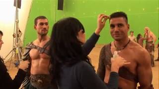 SPARTACUS SERIE 1o TEMPORADA NOS BASTIDORES DA PRODUCAO PARTE 3