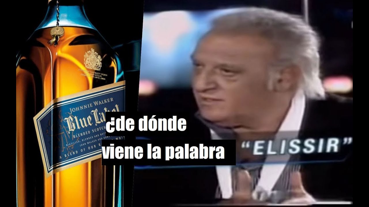 ETIMOLOGÍAS EN 5 MINUTOS: ¿de dónde viene la palabra ELIXIR? 