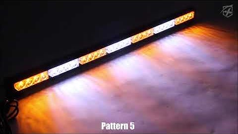 31.5" 28 LED Traffic Advisor Strobe Light Bar