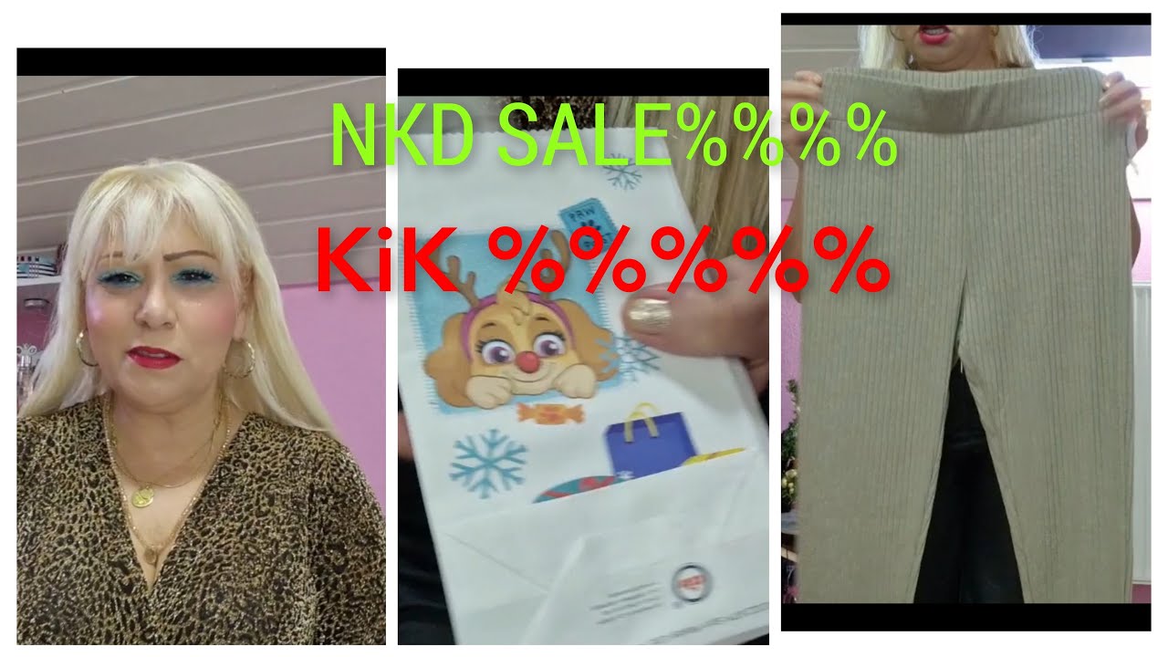 Velika snizenja NKD i KiK a ja kupila sve sto mi se dopalo 50% Sale