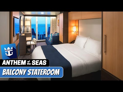 Anthem of the Seas Ocean View Balcony walkthrough tour