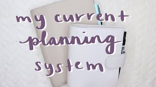 My current planning system | Daily, Weekly, Monthly