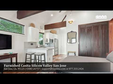 Furnished Casita Silicon Valley San Jose - Corporate Housing Rental