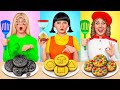 Tantangan masakanku vs nenek  dapur lezat hacks oleh multi do challenge