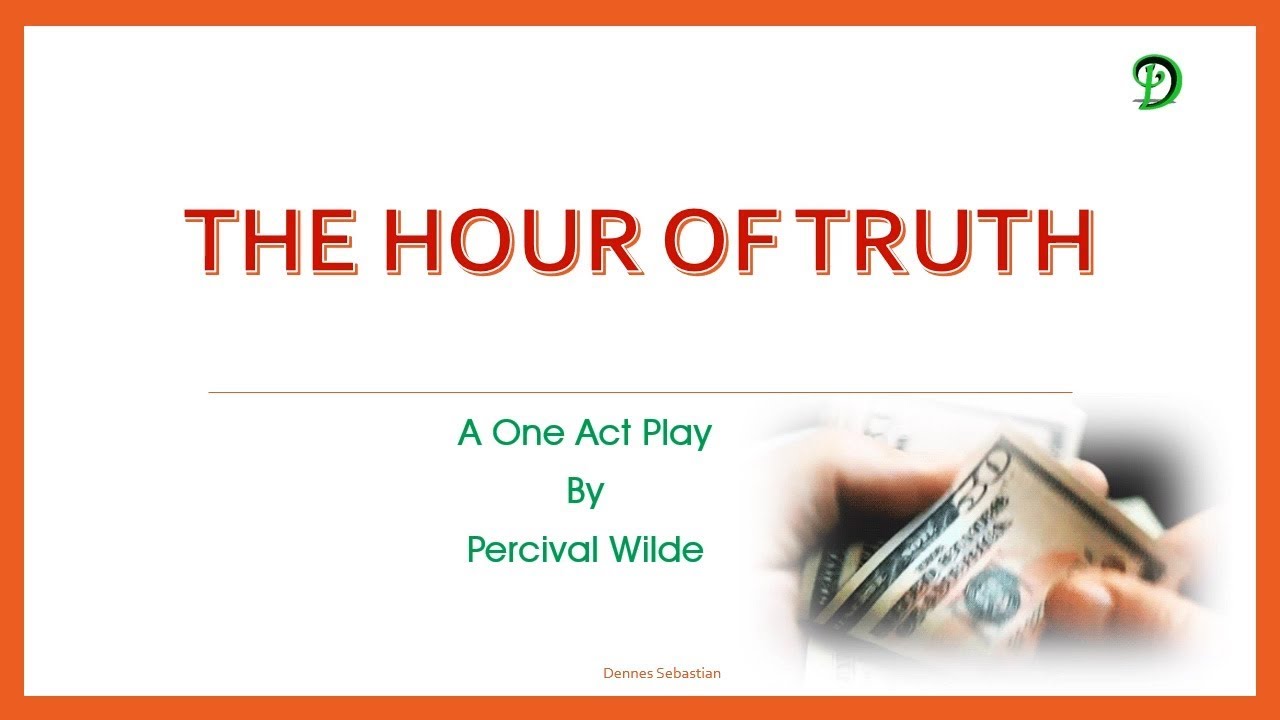 the hour of truth essay