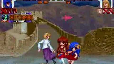 Initiation to Blast Strikers: MvC Unknown vs The Arcueids