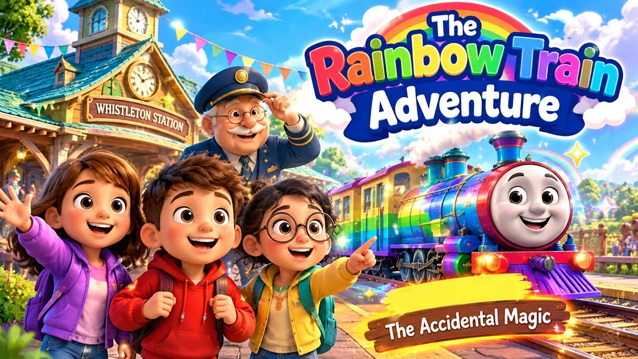 THE RAINBOW TRAIN ADVENTURE 🌈 🚂 - YouTube