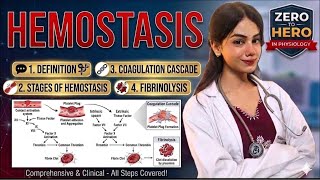 Hemostasis Explained Easily | Blood Physiology Lecture 08 | Clotting Mechanism in Hindi