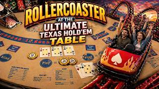 Rollercoaster at the Ultimate Texas Hold'em table screenshot 3
