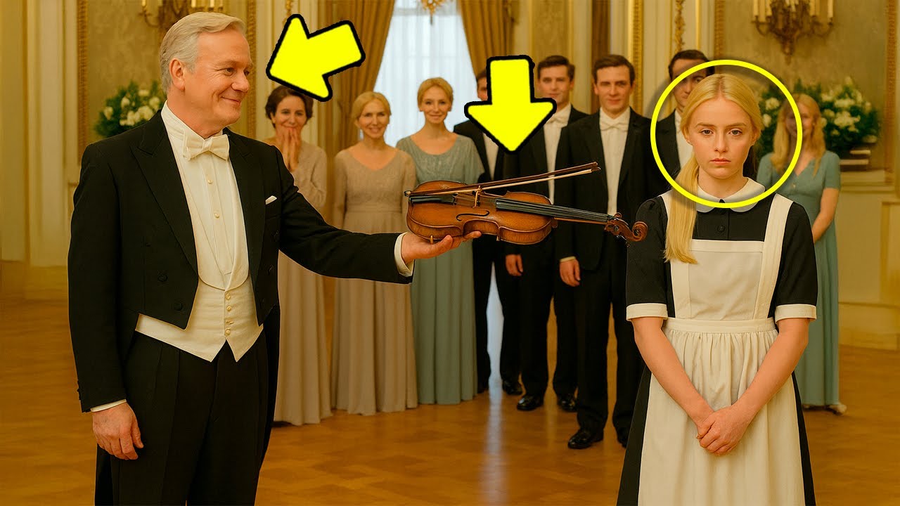 „Cântă la vioara asta și mă însor cu tine” — A râs miliardarul, dar finalul i-a uimit pe toți…
