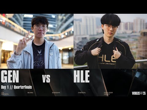 Official broadcast of HLE vs GEN game 2
