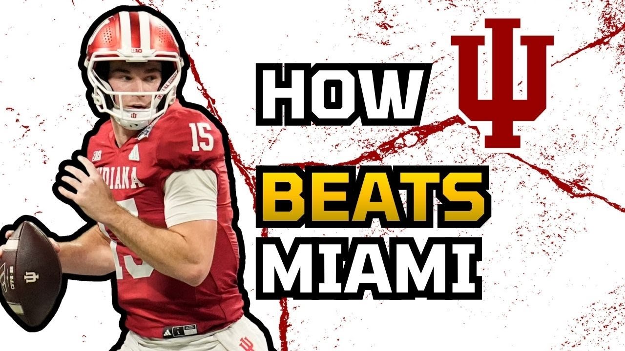 Как Индиана обыграла Майами в финале национального чемпионата по американскому футболу среди колл...