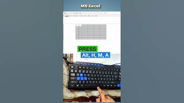 Short Trick – Work Easily Using Keyboard Shortcuts in MS Office #youtubeshorts #microsoftoffice